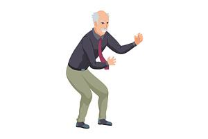 Angry men. Evil, negative and, a Person Illustration by Things for designers