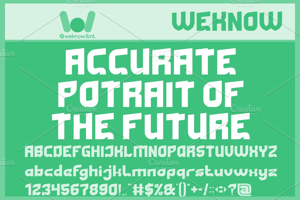 Good Question font, a Font by weknow (Photo 5 of 8)