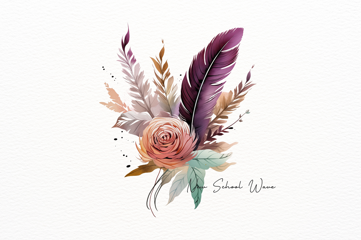 Vibrant Native American Flower, a Decorative Illustration by New-School-Wave (Photo 4 of 5)