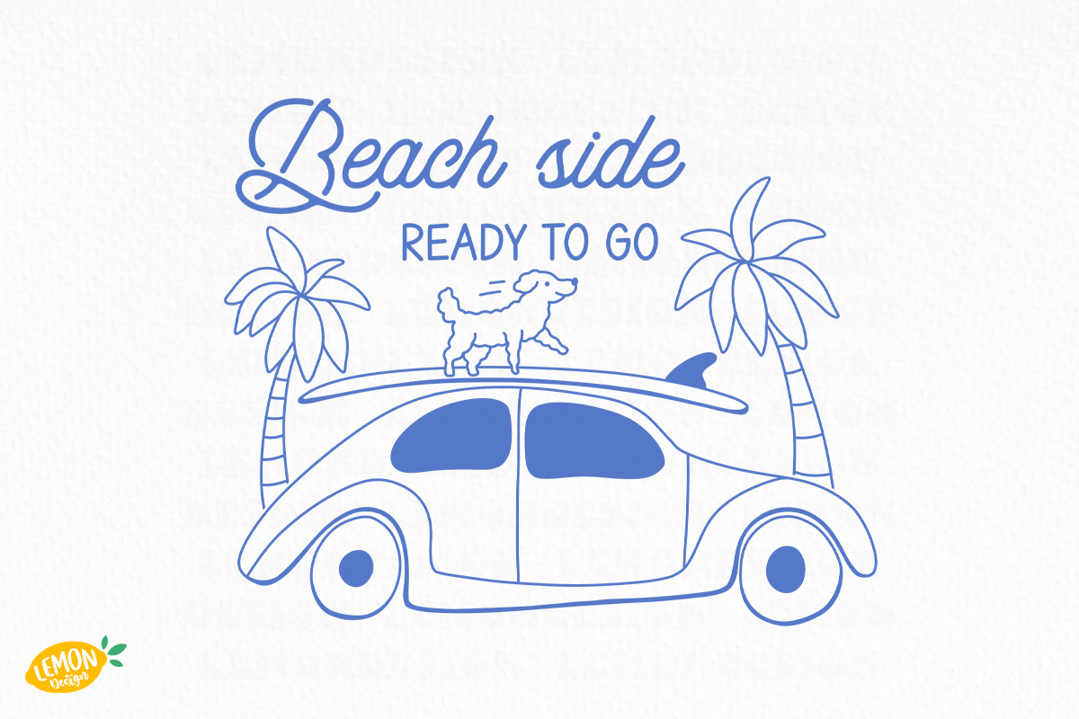 Hand Drawn Summer SVG Bundle, a Seasonal Illustration by LemonDesign (Photo 9 of 14)