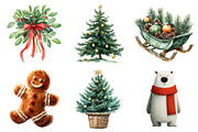 Watercolor Christmas Design Sublimat, an Illustration by Daily.Designs (Thumbnail 5 of 5)