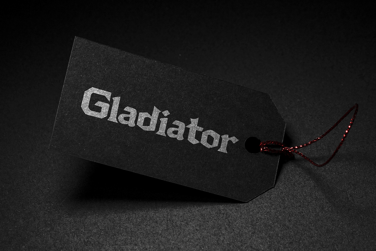 Gotharion - Modern Blackletter Font, a Blackletter Font by overlaytemplates (Photo 3 of 5)
