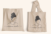 Mama Mode Mom Life Shirt Design svg, a Person Illustration by Ghagra (Thumbnail 5 of 7)