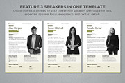 Conference Speaker Media Kit, a Brochure Template by Oshin Design (Thumbnail 3 of 8)