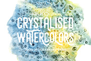 Crystalised Watercolors, a Texture Graphic by Graphic Goods Co (Thumbnail 1 of 7)