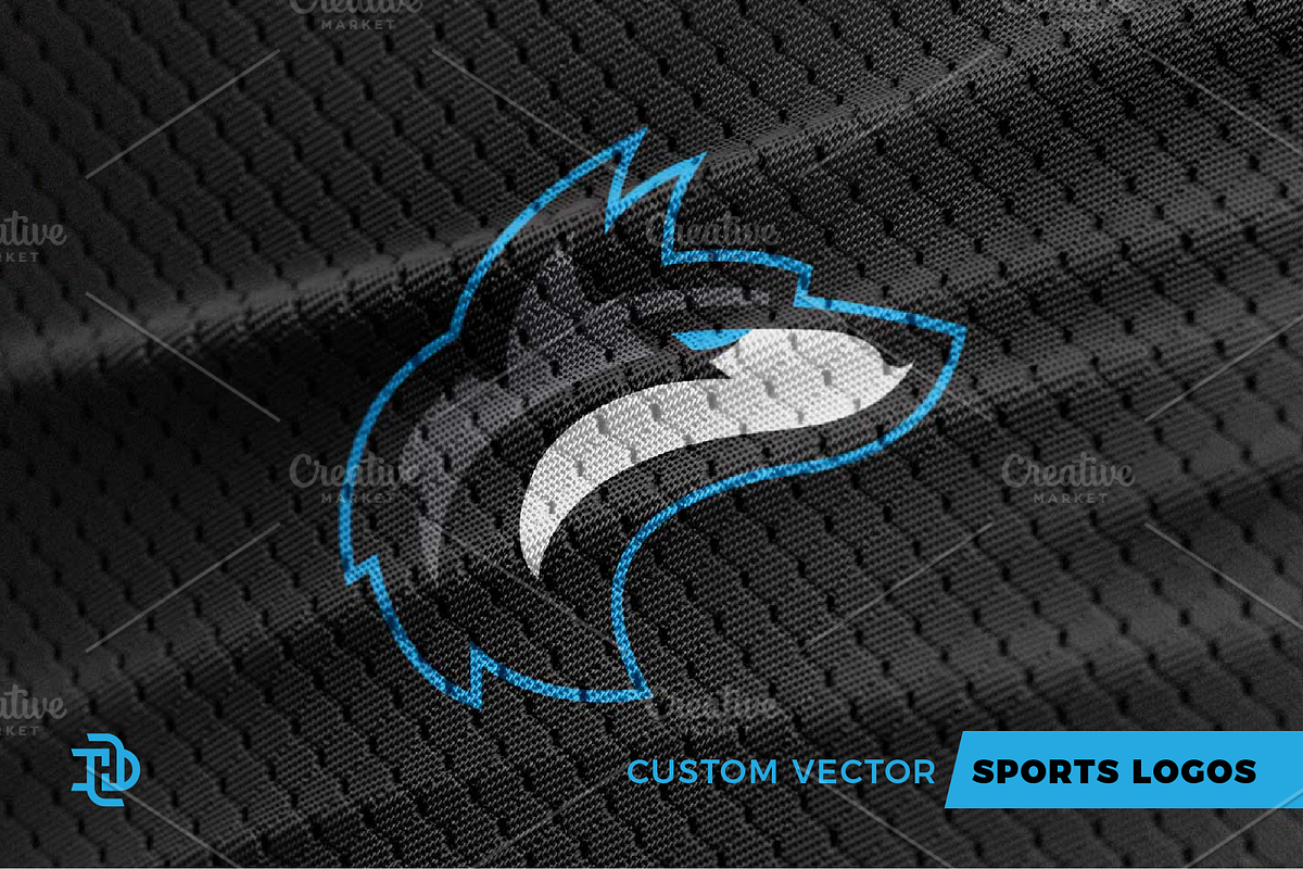 Wolves | Custom Sports Logo, a Branding & Logo Template by Doug Houvener (Photo 1 of 2)
