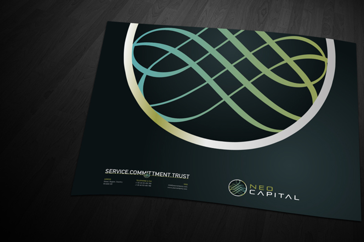 RW Modern Corporate Identity + Logo, a Stationery Template by Reclameworks (Photo 5 of 5)
