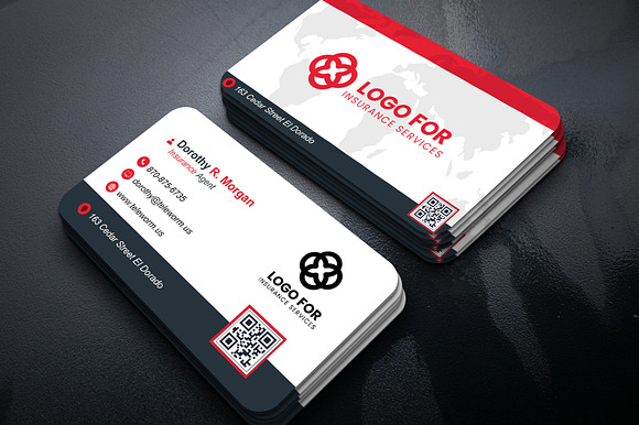 Universal Business Card PSD Template preview 5