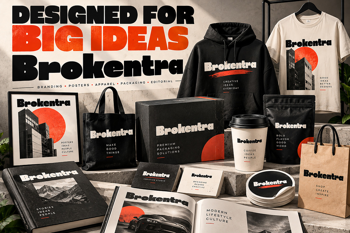 Brokentra, a Sans Serif Font by Wow Magic (Photo 2 of 5)
