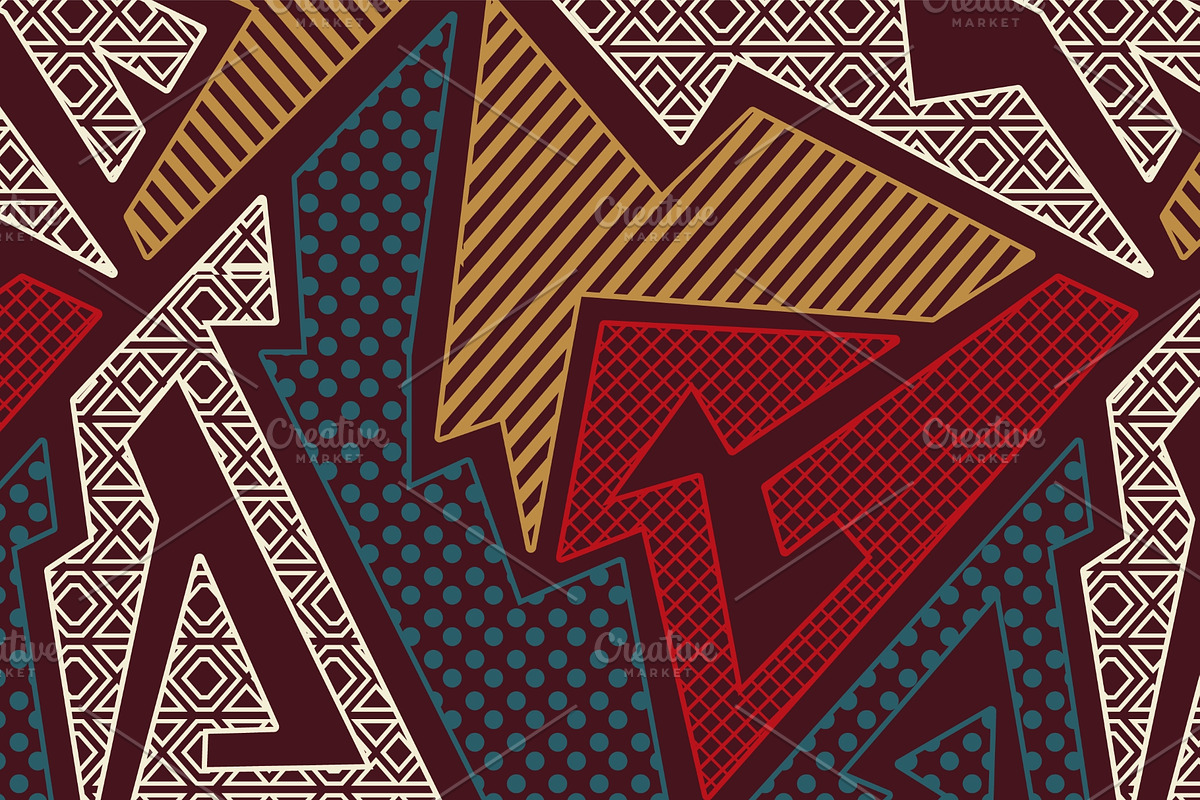 Tribal vector pattern pack., a Pattern Graphic by Gudiny (Photo 13 of 13)