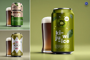 Drink Can Mockup