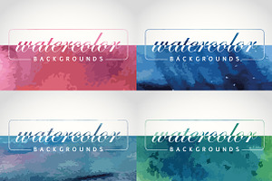 12 Watercolor Textures