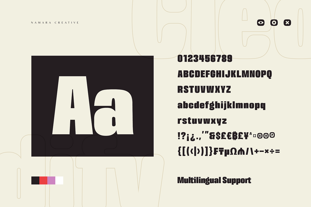 Cleodify - Bold Modern Sans, a Sans Serif Font by Namara Creative Studio (Photo 7 of 13)