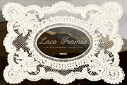 Lace Frames: Vintage Inspired Set, an Object Graphic by Purple (Thumbnail 1 of 10)