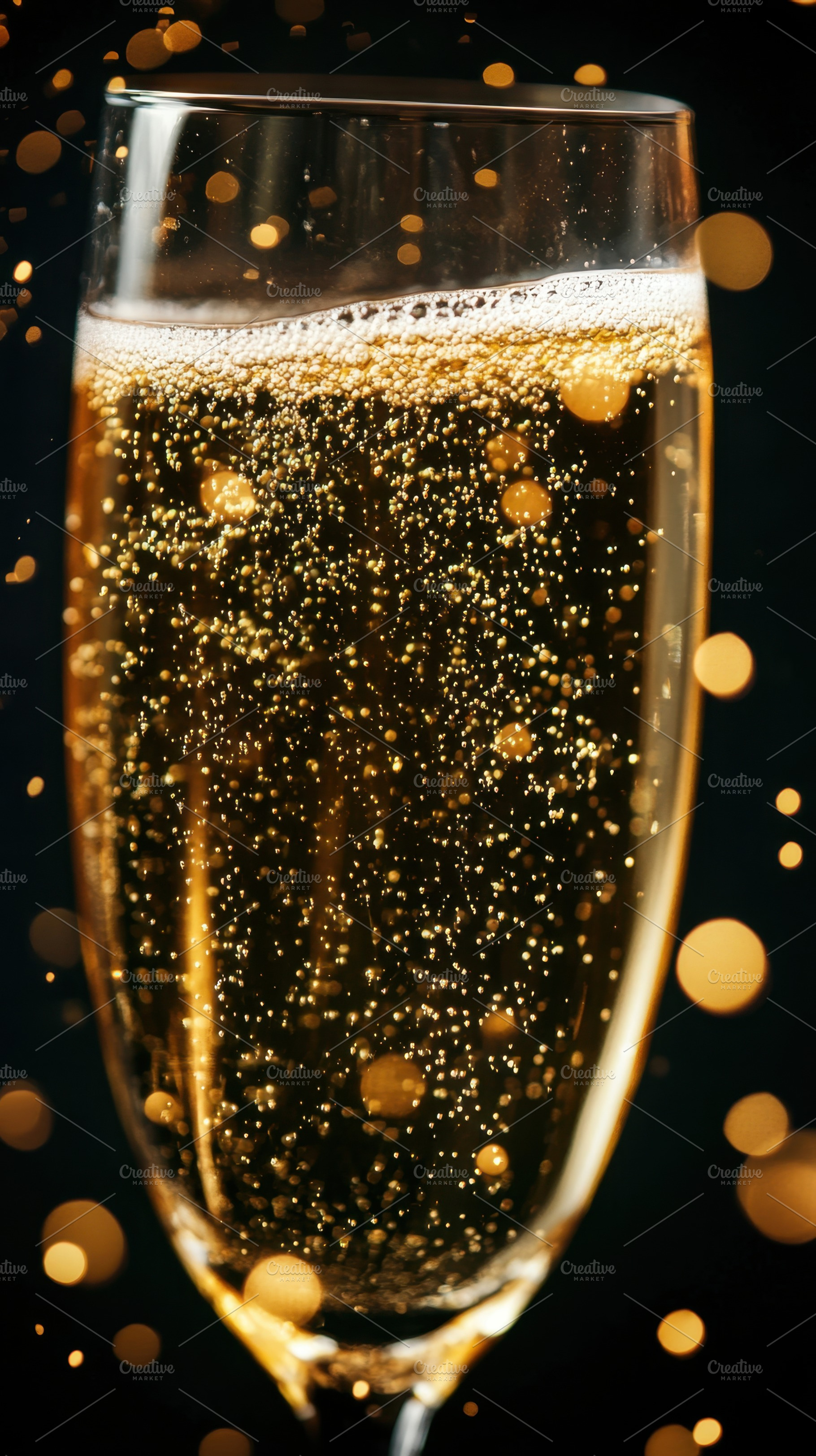 Sparkling drink in a glass, a Photo by Beautiful things