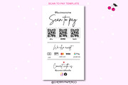 QR Code, Scan To Pay Sign Template, a Social Media Template by Cherry Paper Co (Thumbnail 2 of 6)