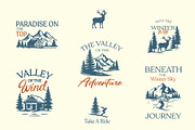 Winter adventure Graphic Collection, an Object Graphic by e-artdesign (Thumbnail 1 of 15)