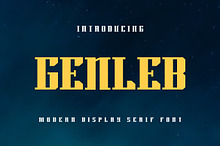Genleb Modern Font