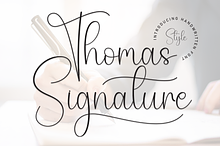 Thomas Signature | Script Font
