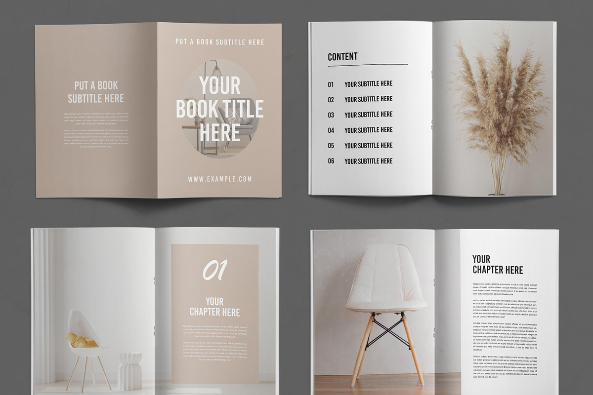 Book Layout Template