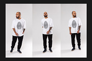 T-Shirt Mock-Up Set, a Shirt Mockup by Freeman Studio (Thumbnail 6 of 20)