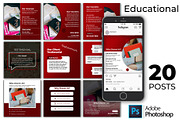 Coaching | Instagram Post | 20 Posts, a Social Media Template by Mohammad Sarfaraz (Thumbnail 1 of 6)