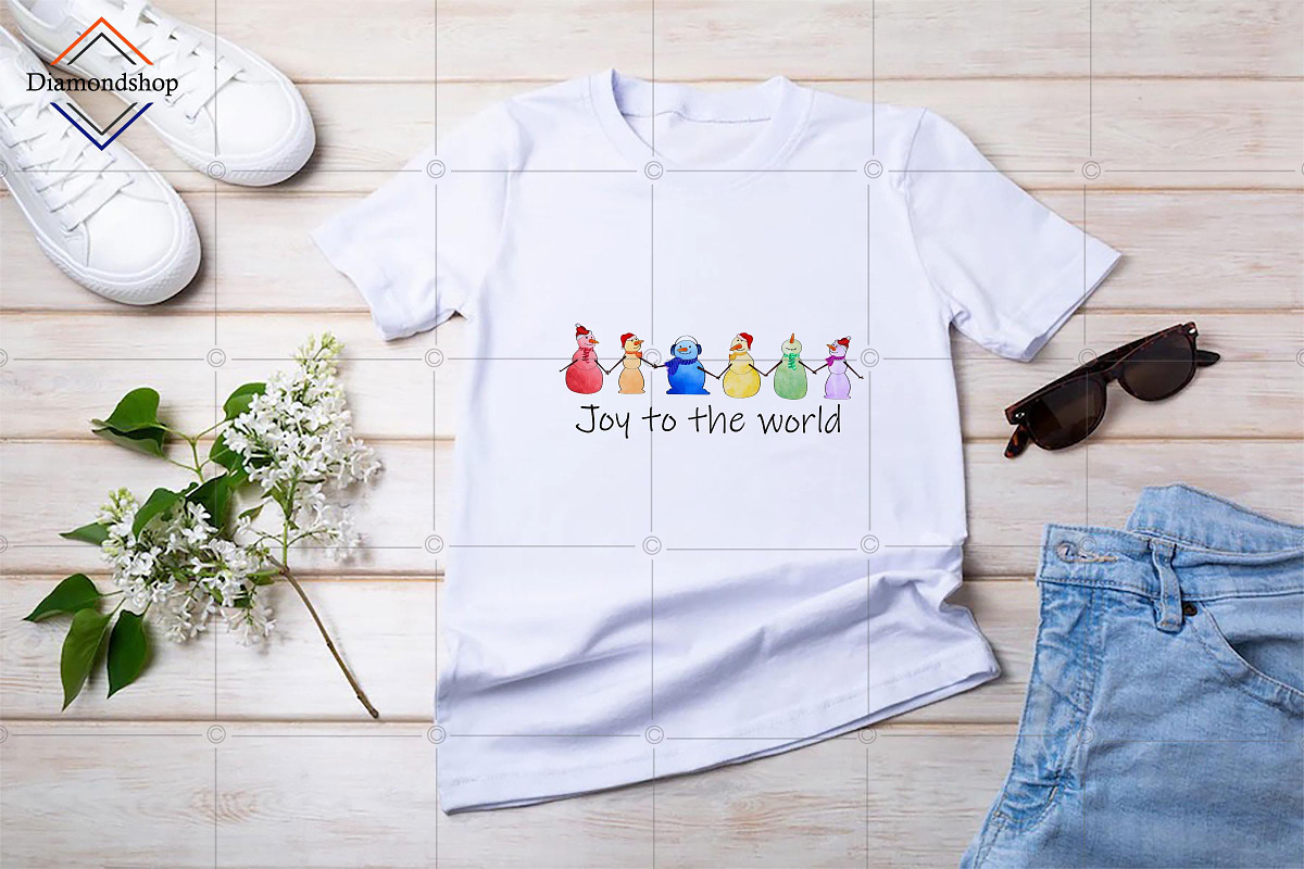 Joy to the world Sublimation, a Decorative Illustration by DiamondShop (Photo 2 of 2)