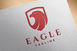 Eagle Shield Logo Template, a Branding & Logo Template by yopie