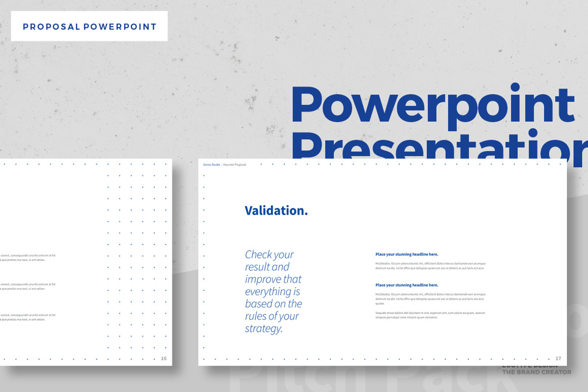 Project Proposal Powerpoint Template, a Presentation Template by Egotype (Photo 17 of 24)