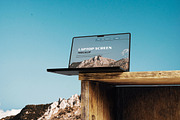 Laptop Screen Mockup, a Device Mockup by seulangagraphic (Thumbnail 3 of 5)