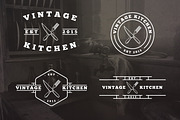 20 Vintage Kitchen Logos, a Branding & Logo Template by MusiqueDesigns (Thumbnail 4 of 5)