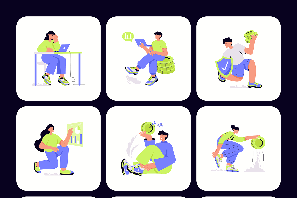 Startup Illustrations, a Finance Illustration by Vectors Market (Photo 10 of 14)