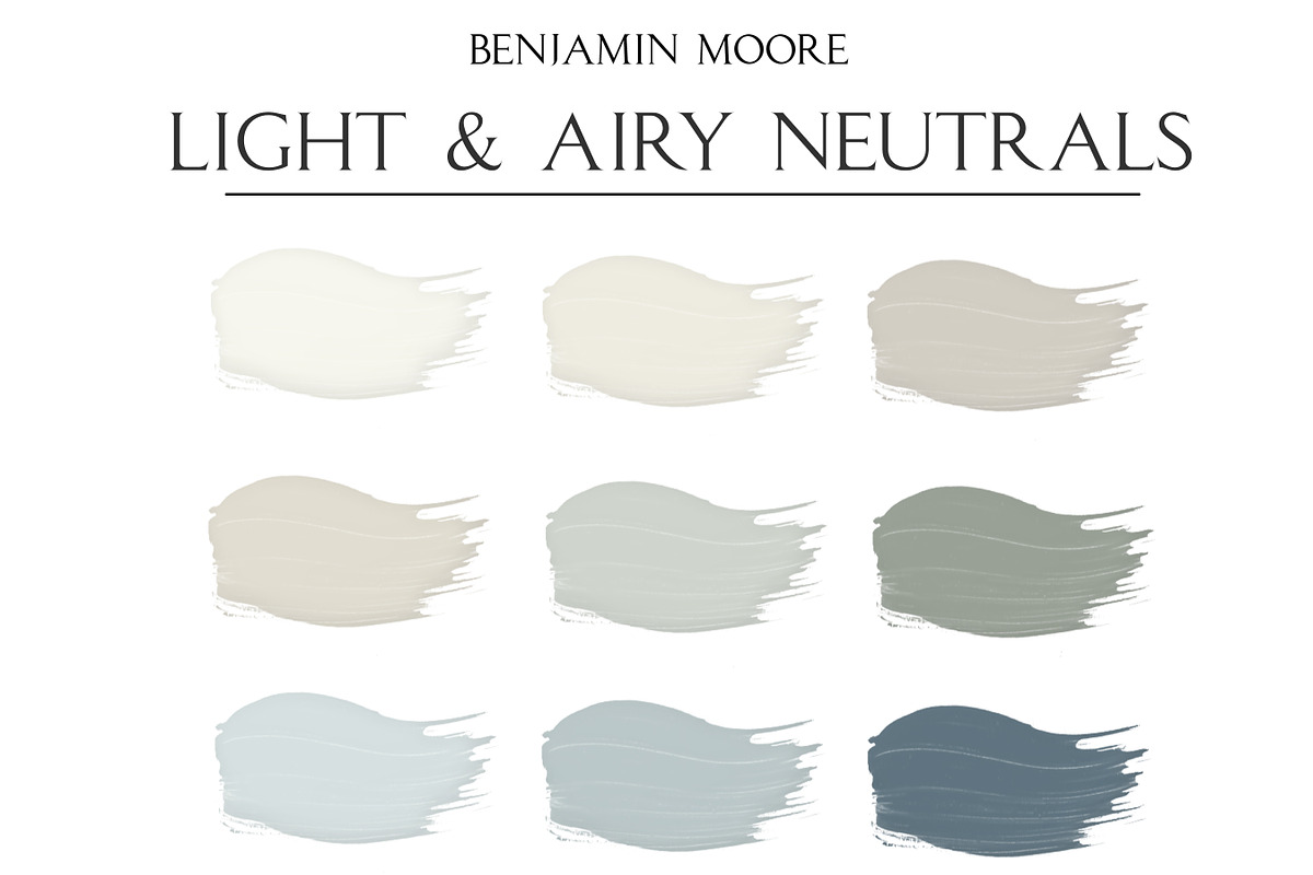 Light & Airy Neutrals Paint Palette, a Presentation Template by CONCEPT COLORS (Photo 2 of 8)