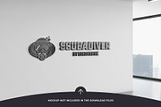Scuba Diver Logo Template, a Branding & Logo Template by LOGOMAGINE (Thumbnail 4 of 16)