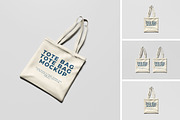 Tote Bag Mockup, a Packaging Mockup by AnasStudio (Thumbnail 1 of 5)