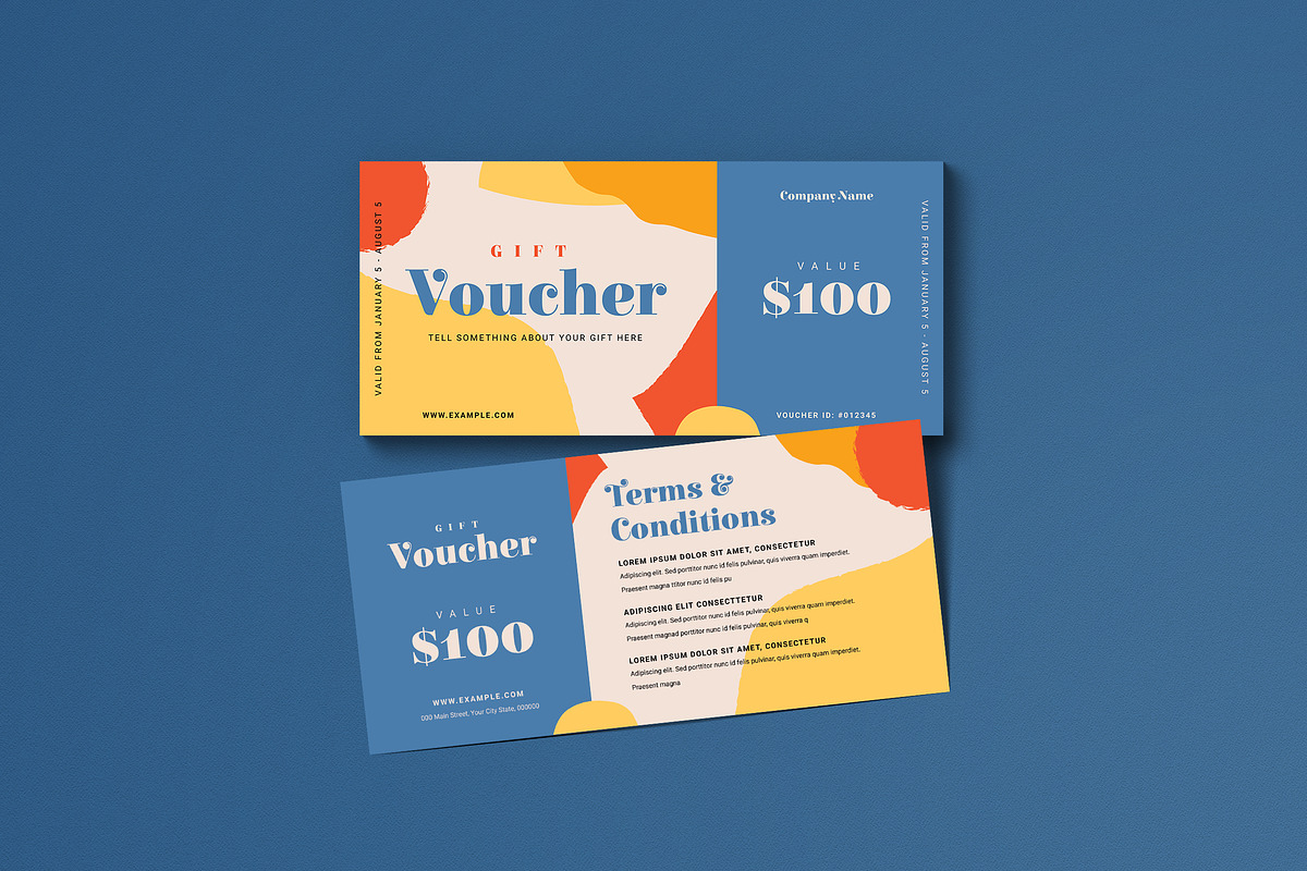 Organic Fashion Gift Voucher, a Card Template by Guuver (Photo 2 of 3)