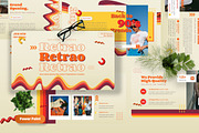 Retrao - Retro 90s Powerpoint, a Presentation Template by Dhabee (Thumbnail 1 of 7)