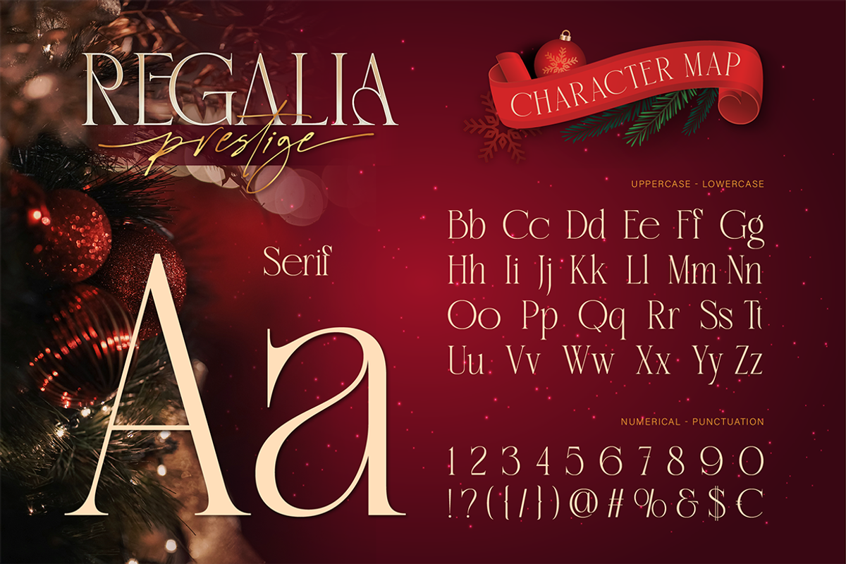 Regalia Prestige, a Serif Font by Burntilldead (Photo 2 of 12)
