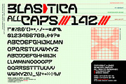Blastica Display Font, a Font by RMPL.std (Thumbnail 4 of 4)