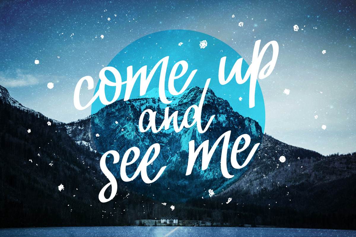 Neoscopic Brush Typeface preview 2