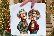 Whimsical Old Man Birthday Clipart, an Illustration by Craft Nest (Thumbnail 4 of 8)