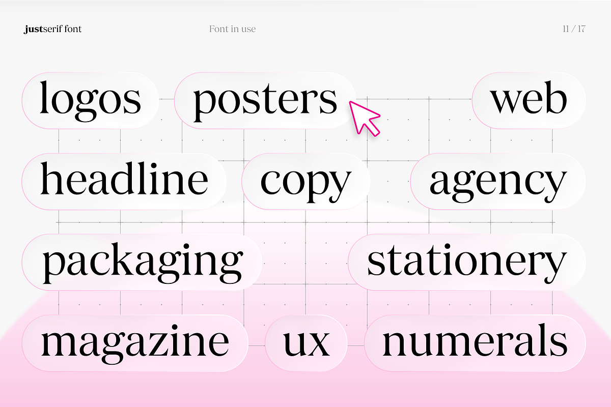 JUST Serif Modern Editorial Typeface, a Serif Font by JUST Creative (Photo 11 of 17)