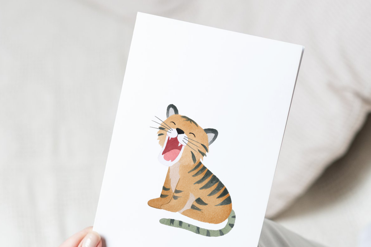 Tiger Clipart Set, a Decorative Illustration by Pati Paints (Photo 11 of 11)