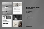VELVET / Canva Instagram Templates, a Social Media Template by Mia Branding Studio (Thumbnail 9 of 9)