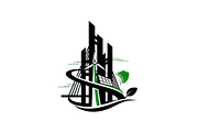 Eco Smart City Silhouettes, a Graphic by musafir_fashion (Thumbnail 7 of 12)