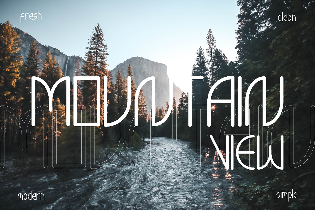panderman - Simple Modern Font, a Sans Serif Font by Inventype Studio (Photo 4 of 8)