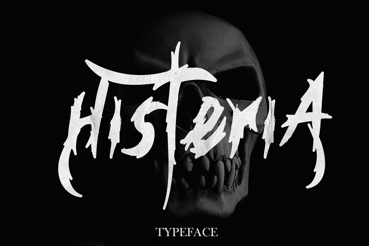 Hysteria - Typeface preview 2