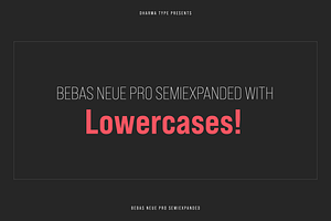 Bebas Neue Pro - SmE ExtraBold