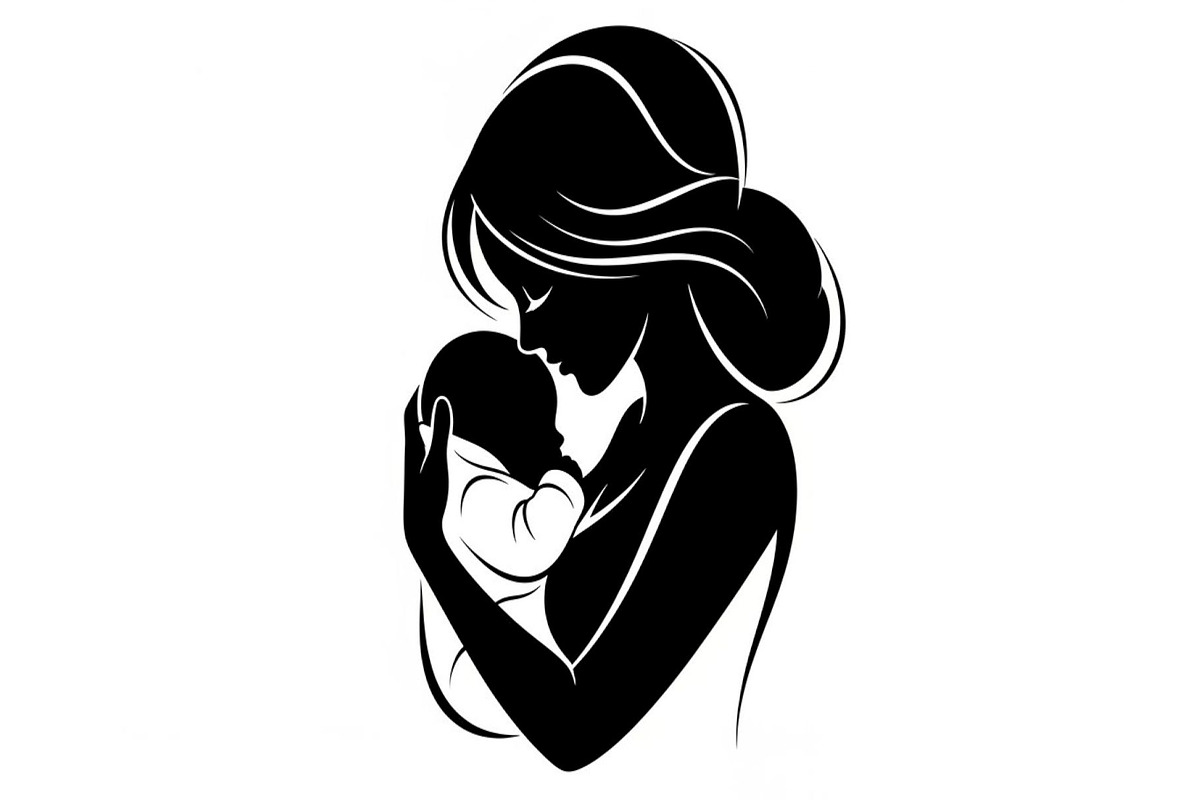 50 Mother and Baby Silhouette Bundle, an Illustration by Creativeshirt (Photo 41 of 48)