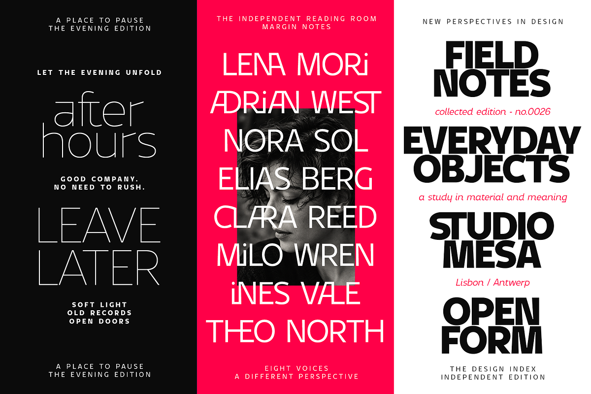 ModeSans Modern Sans Serif Typeface, a Sans Serif Font by VP Fonts (Photo 13 of 39)